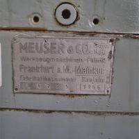 Leit- und Zugspindeldrehmaschine Meuser DLZ 400x1000
