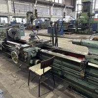 Leit- und Zugspindeldrehmaschine Stankoimport 1M63B