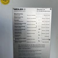 Токарный станок с цикловым управлением WEILER E 35