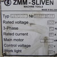 Leit- und Zugspindeldrehmaschine ZMM SLIVEN CU 1000 RD