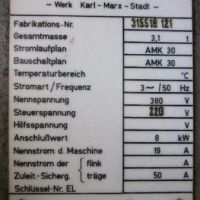 Frezarka wspornikowa - pozioma Fritz Heckert FW 315x800 V/2