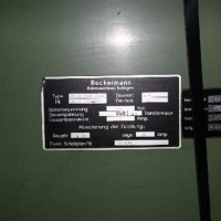 Frezarka łożowa RECKERMANN Plano 2000 Kombi