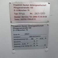 Fresadora - universal Deckel FP 4A