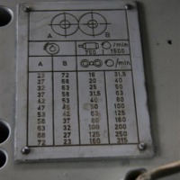 Gewinderollmaschine WMW BAD DÜBEN UPWS 16