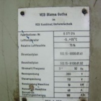 Exzenterpresse - Einständer WMW GOTHA PEE 250