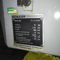 Einständerexzenterpresse SCHULER PD 25/200