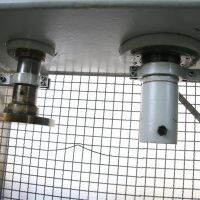 hydraulische Doppelständer (zieh) presse LAUFFER & BUTSCHER RA 80/30