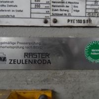 Drawing Press - 1-Col.Hydr. WMW ZEULENRODA PYE 160 S1M (UVV)