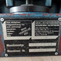 Profil embossing machine Borries BM 73 EL