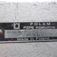 Prensa neumática Polam PZPE Kostuchna PH 6 AL