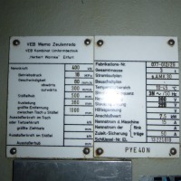 Prensa de un soporte - hidráulica WMW ZEULENRODA PYE 40N