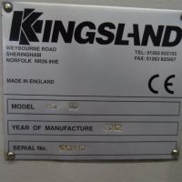 Single Column Press - Hydraulic Kingsland HSP80