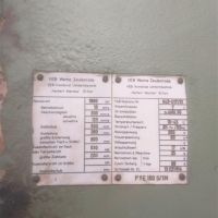 Einständerpresse - Hydraulisch WMW Zeulenroda PYE 160 S1