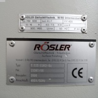 Gleitschleifmaschine RÖSLER R620 Euro