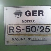 Rectificadora plana GER RS-50/25