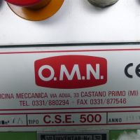 Esmeriladora de muela hueca O.M.N. CSE 500 Con Colonna