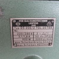 Rectifcadora de banco VEB GALVANOTECHNIK DS 200/2