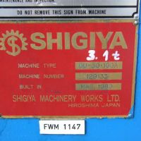 Rectificadora cilíndrica - universal Shigiya GU-30
