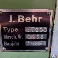 Пазовый станок – вертикальный Jakob Behr ST250