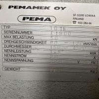 Schweißautomatenträger – Unterpulverschweißen Pemamek OY 10 TN