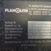 Messplatte Planolith GP 3000x1500x300