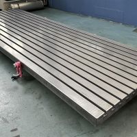 Aufspannplatte REIDEN AP 4000x1300 - geschliffene Stahlplatte 