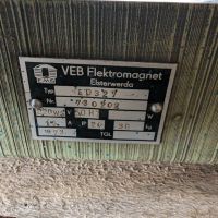 Магнитная Крепёжная плита VEB ELEKTROTECH.GERAETE ED 327