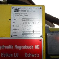Hydraulic Pumps Unit HAGENBUCH SA 779/24+SA 780/36