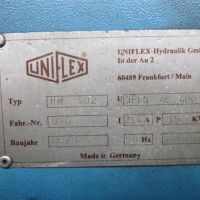 hydraulische Werkstattpresse Uniflex-Hydraulik GmbH HM 502