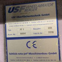 Strahlanlage Schlickrotojet-Wheelabrator USF Berger PT 1 - WW312/380/15