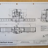 Shotblasting line SciTeex Ratio Jet RS 1500/500 - 4T
