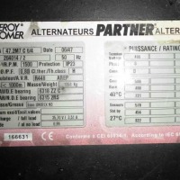 Generator BHKW SCANIA 