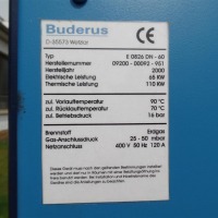 power generator BUDERUS S 250 B