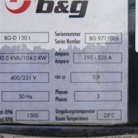 Generador Deutz BG-D 130 I