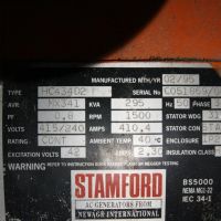 Generator CHP Stamford - Menag Energie HCI 434D268 kVA
