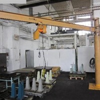 Säulenschwenkkran PGH MECHANIK TAUCHA SDK 500/3,5