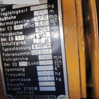 Säulenschwenkkran PGH MECHANIK TAUCHA SDK 500/3,5