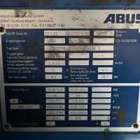 Suwnica jednodźwigarowa ABUS ELV - 5300x3.2