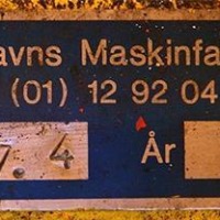 Pillar Type Swivelling Crane KOBENHAVNS MASKINFABRIK Verlinde