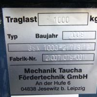 Żuraw Mechanik Taucha GSX 1000-2,7 / 3,12