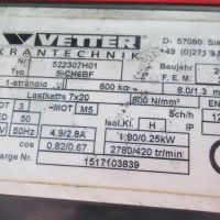 Żuraw VETTER FOERDERTECHNIK AS 8-4,5