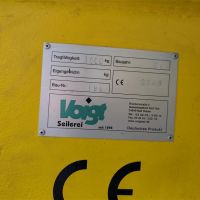 Pillar Type Swivelling Crane VOIGT Liftket Star 071/53 1000/2-5/1,25 SSK 1t x 7,17