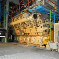 Generator Kraftwerk BHKW MARBACH 