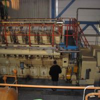 Generator Kraftwerk BHKW MARBACH 