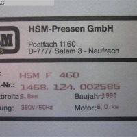 shredder HSM PRESSEN GMBH HSM F460