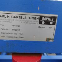 Heavy Goods Trailer Bartels DP 4030