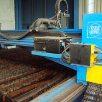 CNC Plasma-Schneidanlage SAF HP 120 nertajet