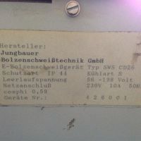 Bolzenschweißgerät Jungbauer SWS CD26