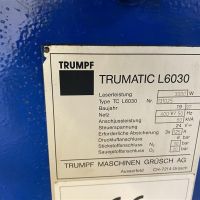 Laser Cutting Machine Trumpf L6030