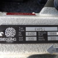 Heating presse Siegling EHP 5 L